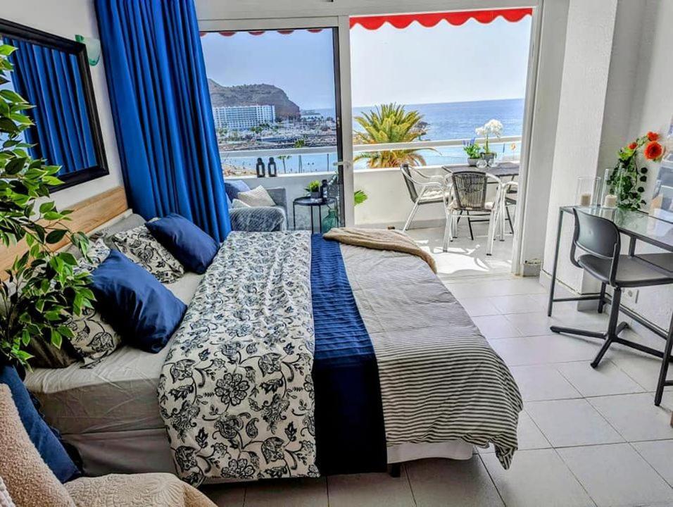 Beachfront Studio Apartment Puerto Rico Puerto Rico  Buitenkant foto